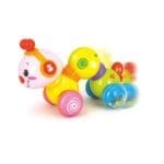 Hola Happy Wiggle Worm Toy | Musical Light-Up Crawling Baby Toy - Image 4