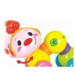 Hola Happy Wiggle Worm Toy | Musical Light-Up Crawling Baby Toy - Image 6