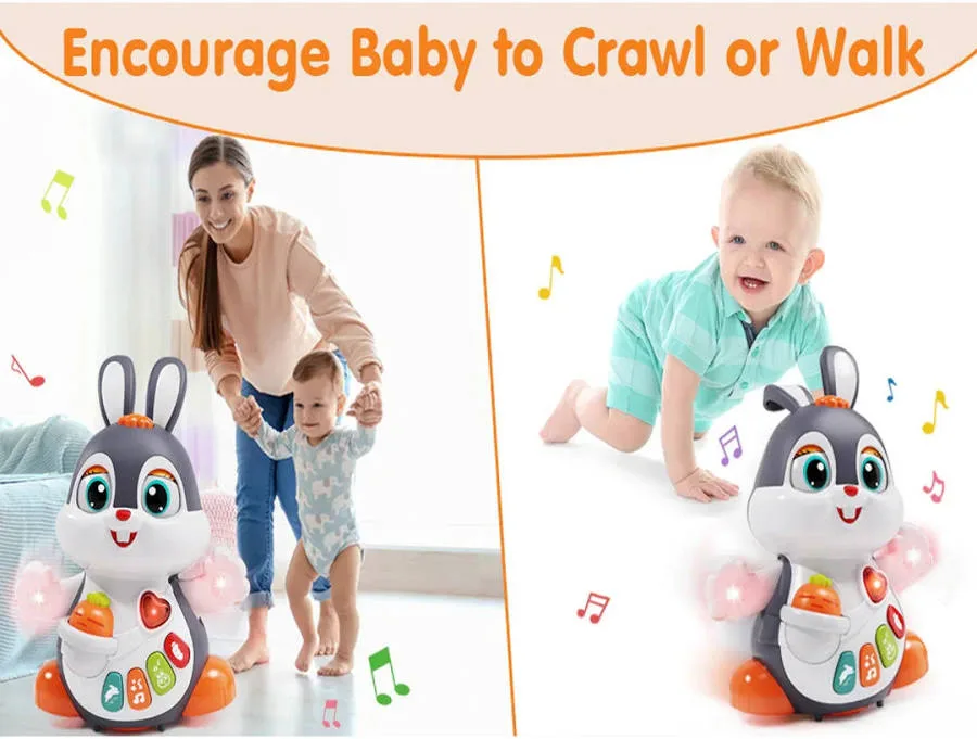 Hola Dancing Bunny Toy | Musical Light-Up Moving Rabbit Toy for Kids - Image 5