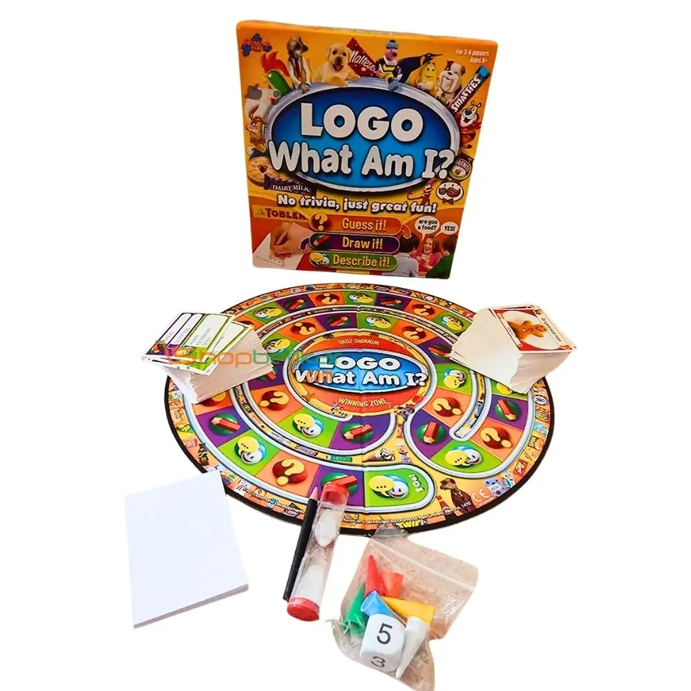 Logo: What Am I? | Guess, Draw & Describe Party Game | Family Game for Kids & Adults | Age 8+ - Image 2
