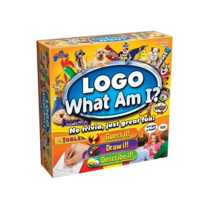 Buy Logo What Am I Board Game in India | Guess Draw Describe Family Party Game | Shopbefikar