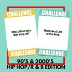 Lyrically Correct ’90s & 2000s Music Trivia Card Game | Hip Hop & R&B Edition | Adults Party Game | 2+ Players | Ages 16+ | 20–30 Mins - Image 5