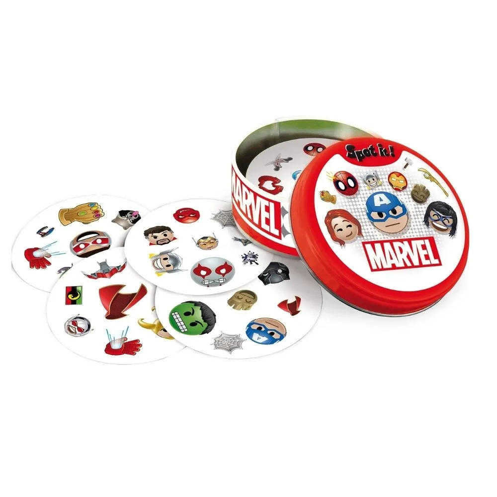 Spot it! Dobble Marvel Emojis | Fast-Paced Observation Card Game | 2–8 Players | Age 6+ | 10–15 Minutes - Image 2