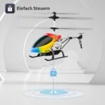 Skyhawk  Remote Control Helicopter | RC Flying Toy | 1 Player | Age 8+ | 15 Min Flight - Image 6