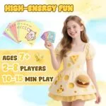 Taco Cat Goat Cheese Pizza Card Game | Naughty Cards Games for Adults | Fun Card Games for Kids Ages 7+, 2-8 Players - Image 2
