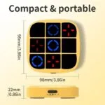 Tic Tac Toe Bolt 4-in-1 Electronic Handheld Game | Rechargeable Memory & Puzzle Toy | Travel Fun - Image 3