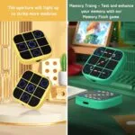 Tic Tac Toe Bolt 4-in-1 Electronic Handheld Game | Rechargeable Memory & Puzzle Toy | Travel Fun - Image 7