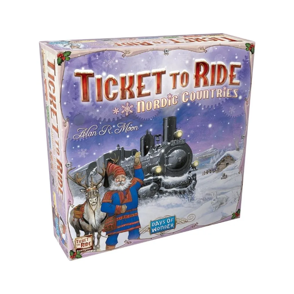 Buy Ticket to Ride Nordic Countries in India | Strategy Board Game for Families | Shopbefikar