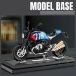 BMW R NineT 1:12 Die-Cast Bike Model | Light & Sound Pull-Back Motorcycle Toy - Image 9