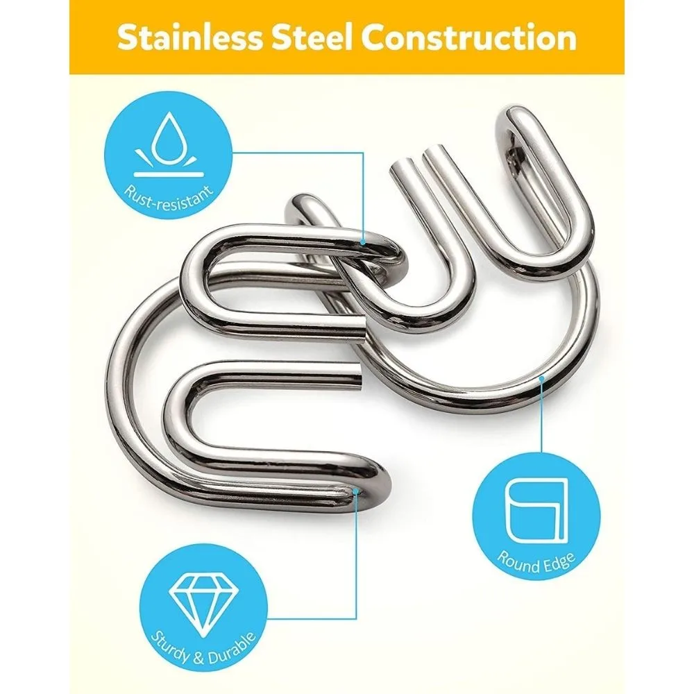 Mind Challenging Metal Wire Puzzle Set | 12 Assorted Brain Teaser Disentanglement Games | Party Favors & Gift Prizes | Age 6+ - Image 9