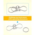 Mind Challenging Metal Wire Puzzle Set | 12 Assorted Brain Teaser Disentanglement Games | Party Favors & Gift Prizes | Age 6+ - Image 5