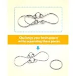 Mind Challenging Metal Wire Puzzle Set | 12 Assorted Brain Teaser Disentanglement Games | Party Favors & Gift Prizes | Age 6+ - Image 5