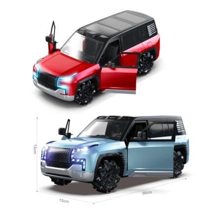 Moka U8 1:12 Scale RC Electric SUV Rechargeable | Remote Control Car with Lights & Auto Park | Shopbefikar