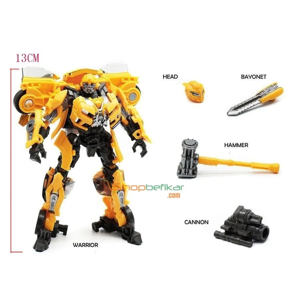 BAIWEI 1025 BumbleBee Autobots Transformable Robot Car | Action Figure Toy | 1 Player | Age 6+ | Play & Display - Image 3
