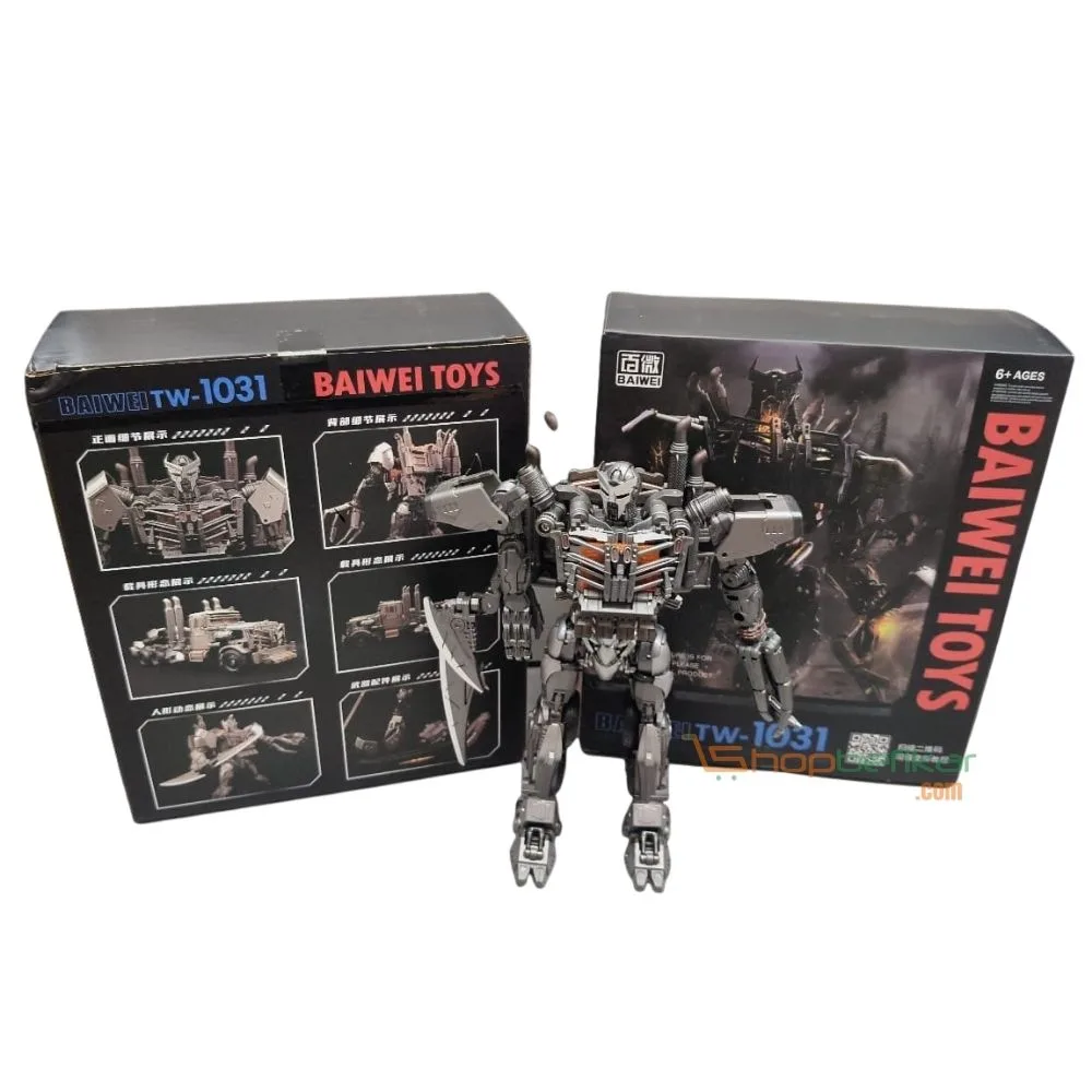 BAIWEI TW-1031 Scourge Transforming Robot Figure | 20 cm Action Toy - Image 3