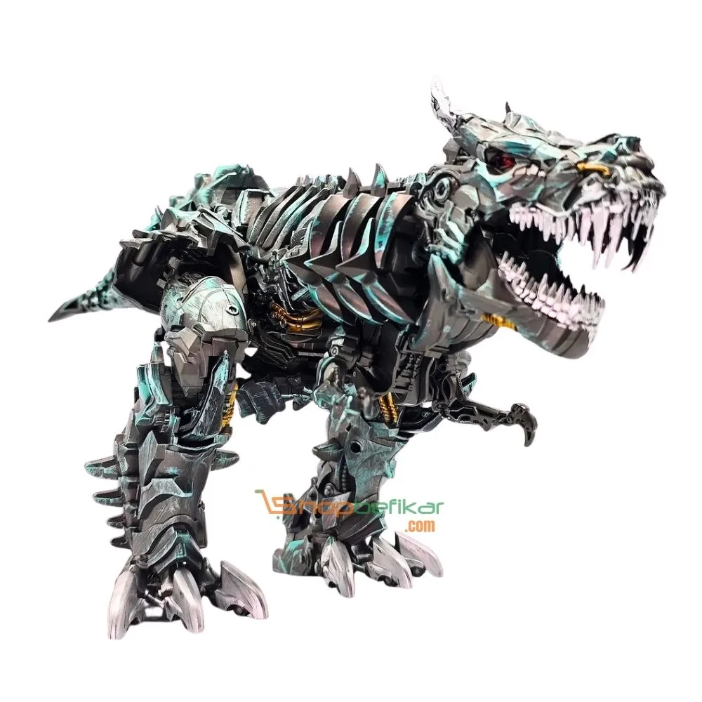 BAIWEI TW-1034 Grimlock Transforming Dinosaur Robot Figure | 23 cm Action Toy - Image 6