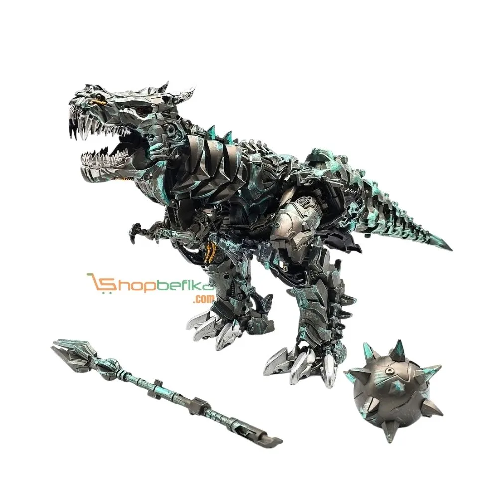 BAIWEI TW-1034 Grimlock Transforming Dinosaur Robot Figure | 23 cm Action Toy - Image 4