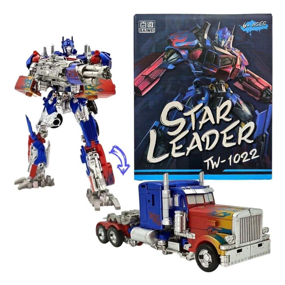 Baiwei tw-1022 optimus prime Optimus Prime Transforming Robot Action Figure Toy | Shopbefikar