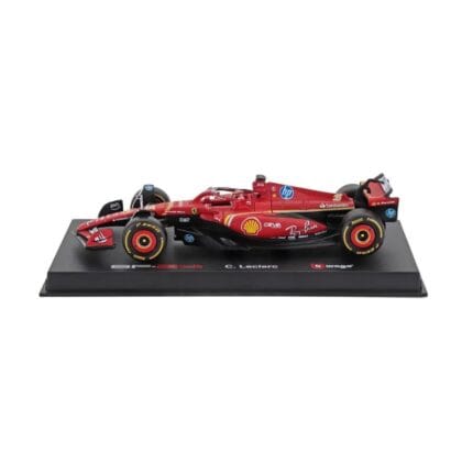 Bburago Ferrari SF-24 #16 Charles Leclerc Monaco GP 1:43 F1 Die-Cast Model Car Collectible