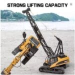 HUINA 1572 RC Crane 1:14 Scale | 12CH Engineering Latticed Boom Crane Truck - Image 2