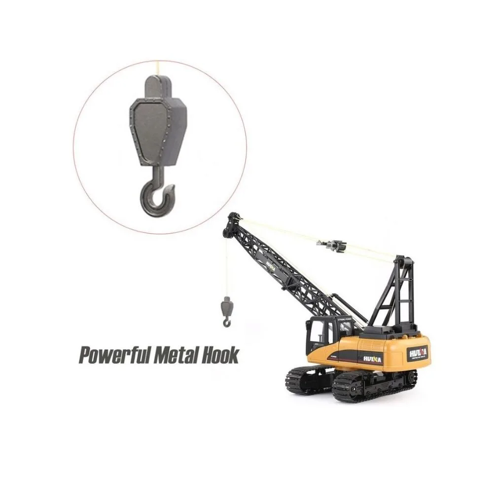 HUINA 1572 RC Crane 1:14 Scale | 12CH Engineering Latticed Boom Crane Truck - Image 6