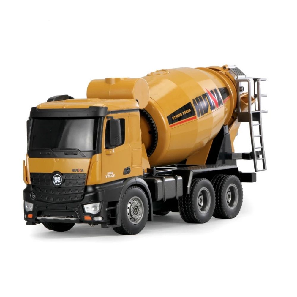 HUINA 1574 114 Scale 10-Channel 2.4G Remote control cement mixer-5 HUINA 1574 1:14 RC Concrete Mixer Truck 10 Channel 2.4G Construction Vehicle | Shopbefikar India