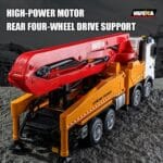 HUINA 1381 1:18 RC Concrete Pump Truck | 11CH Construction Vehicle with 120cm Pump Arm - Image 5