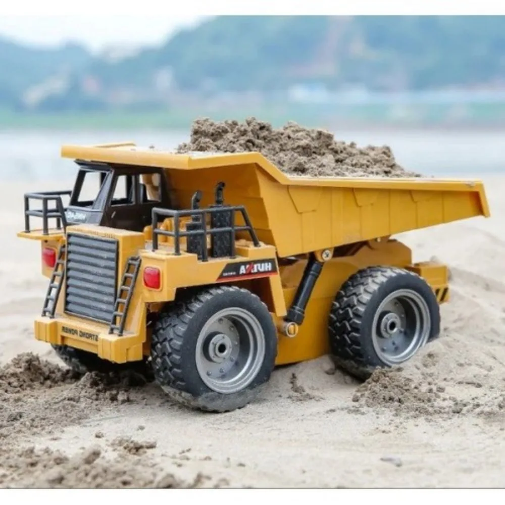 HUINA 1534 RC Dump Truck 1:18 Scale | Heavy Duty Construction Tipper - Image 12