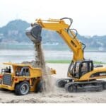 HUINA 1534 RC Dump Truck 1:18 Scale | Heavy Duty Construction Tipper - Image 11
