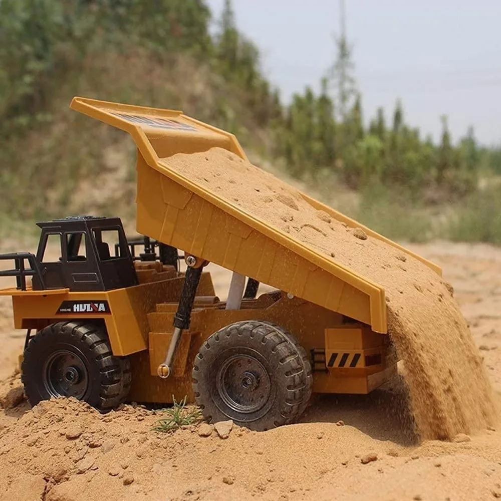 HUINA 1534 RC Dump Truck 1:18 Scale | Heavy Duty Construction Tipper - Image 9