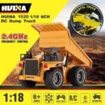 HUINA 1534 RC Dump Truck 1:18 Scale | Heavy Duty Construction Tipper - Image 8
