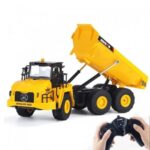 HUINA 1553 1:16 RC Excavator 11CH Alloy Sound & Light Construction Toy | Shopbefikar India