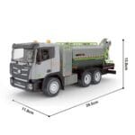 HUINA 616 RC Fog Car 1:18 Scale | Sanitation Spray & Dust Control Truck - Image 2