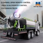 HUINA 616 RC Fog Car 1:18 Scale | Sanitation Spray & Dust Control Truck - Image 11