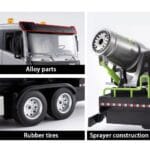 HUINA 616 RC Fog Car 1:18 Scale | Sanitation Spray & Dust Control Truck - Image 10