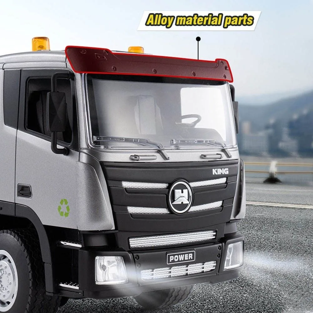HUINA 616 RC Fog Car 1:18 Scale | Sanitation Spray & Dust Control Truck - Image 9