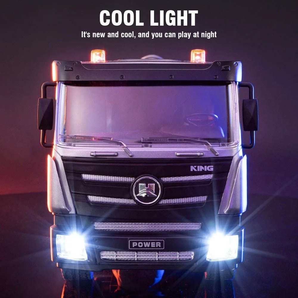 HUINA 616 RC Fog Car 1:18 Scale | Sanitation Spray & Dust Control Truck - Image 5