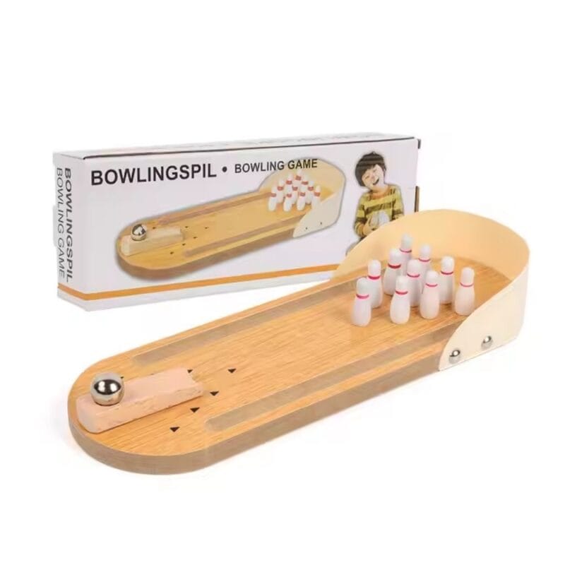 Mini Wooden Bowling Game Set for Kids Indoor Toy | Shopbefikar