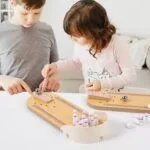 Kids Mini Wooden Bowling Game | Indoor Tabletop Bowling Toy | Age 3+ - Image 3