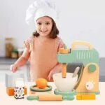 My Little Blender Wooden Toy | Pretend Kitchen Role Play Set | Age 3+ - Image 5
