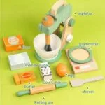 My Little Blender Wooden Toy | Pretend Kitchen Role Play Set | Age 3+ - Image 4