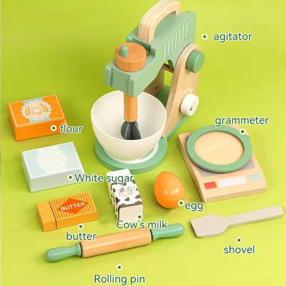 My Little Blender Wooden Toy | Pretend Kitchen Role Play Set | Age 3+ - Image 4