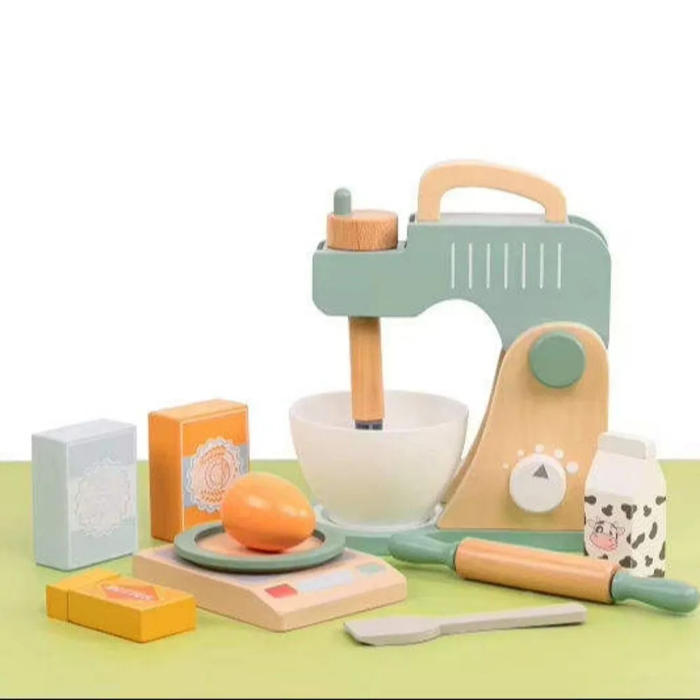 My Little Blender Wooden Toy | Pretend Kitchen Role Play Set | Age 3+ - Image 2