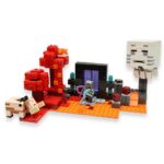 My World Lava Portal Building Blocks Set | 352 PCS Adventure Construction Toy | Fantasy Battle Theme | Age 6+ | Compatible Bricks - Image 5