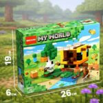My World Bee Farm Building Blocks Set | 254 PCS Creative Construction Toy | Nature & Honey Hive Theme | Age 6+ | Compatible Bricks - Image 4