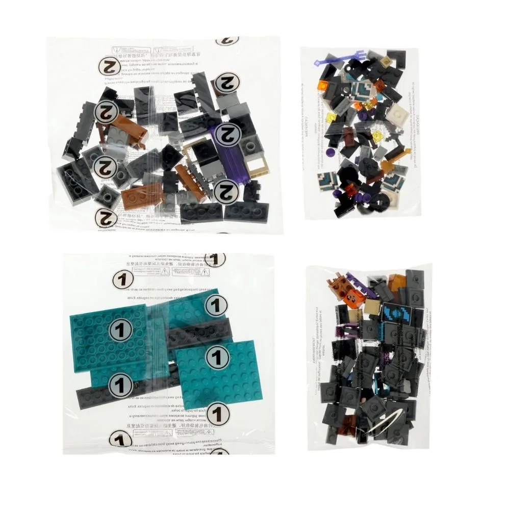 My World Portal Adventure Building Blocks Set | 205 PCS Fantasy Construction Toy | Battle & Treasure Theme | Age 6+ | Compatible Bricks - Image 5