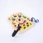 Wooden Montessori Busy Board for Kids | Sensory Switch & Button Activity Toy | Fine Motor Skills Learning Board | Age 2–4 Years - Image 5