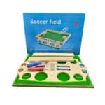 Wooden Tabletop Football Board Game | Portable 2 Player Sling Soccer Game | Family Indoor Game | Solid Wood | Age 5+ - Image 2