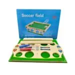 Wooden Tabletop Football Board Game | Portable 2 Player Sling Soccer Game | Family Indoor Game | Solid Wood | Age 5+ - Image 2