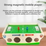 Wooden Tabletop Football Board Game | Portable 2 Player Sling Soccer Game | Family Indoor Game | Solid Wood | Age 5+ - Image 9